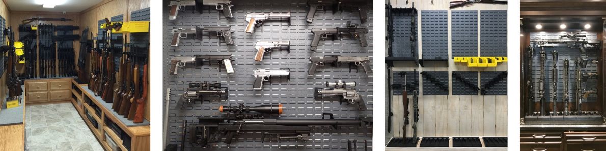 Custom Gun Walls - SecureIt Gun Storage